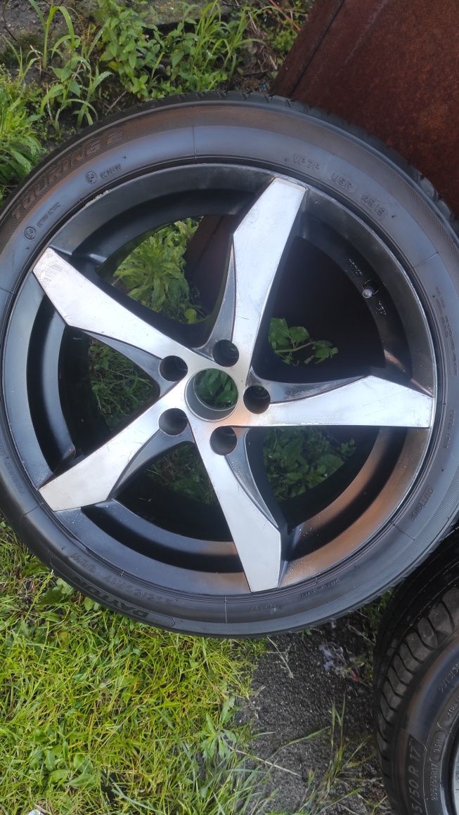 Alufelgi 5x100 8j et32 17"