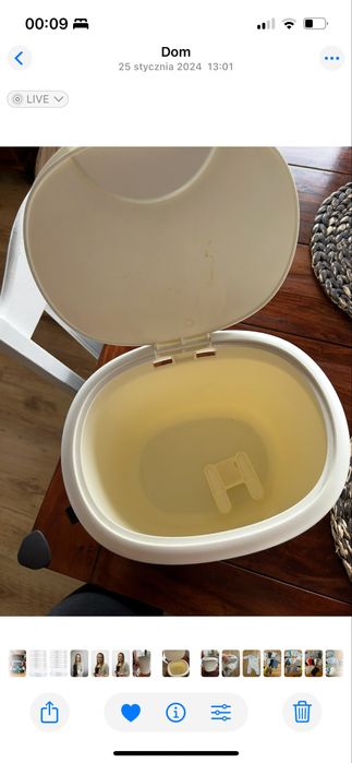 IKEA ONSKLIG Kosz na pampersy doczepiany do lozeczka dzieciecego