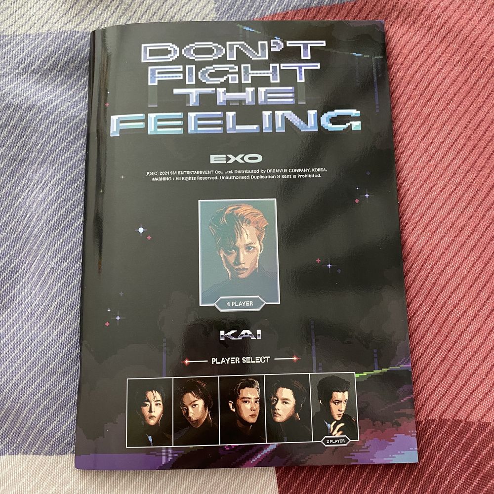 don’t fight the feeling exo kai version kpop album