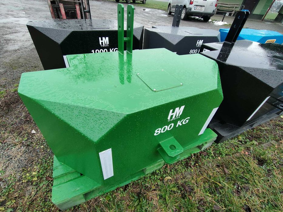 GOTOWY Metalowy Balast Obciążnik TUZ 600kg 800kg 1000kg 1200 CAŁY KRAJ