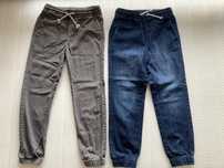 Spodnie joggersy 2- pak H&M 122