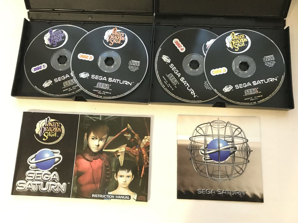 Panzer Dragoon Saga - PAL Rarissimo - Sega Saturn