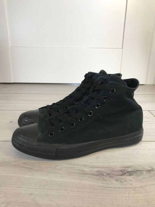 Buty Converse All Star czarne wysokie rozm. 42,5