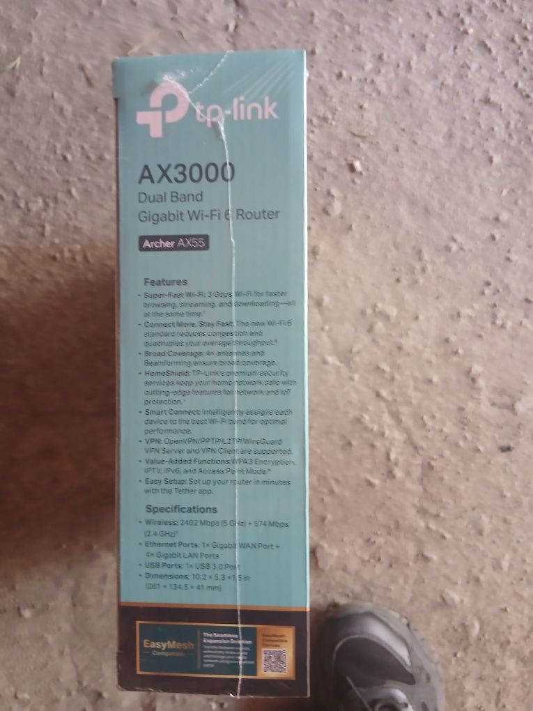 Router TP-LINK Archer AX55 Wi-Fi 6 AX3000