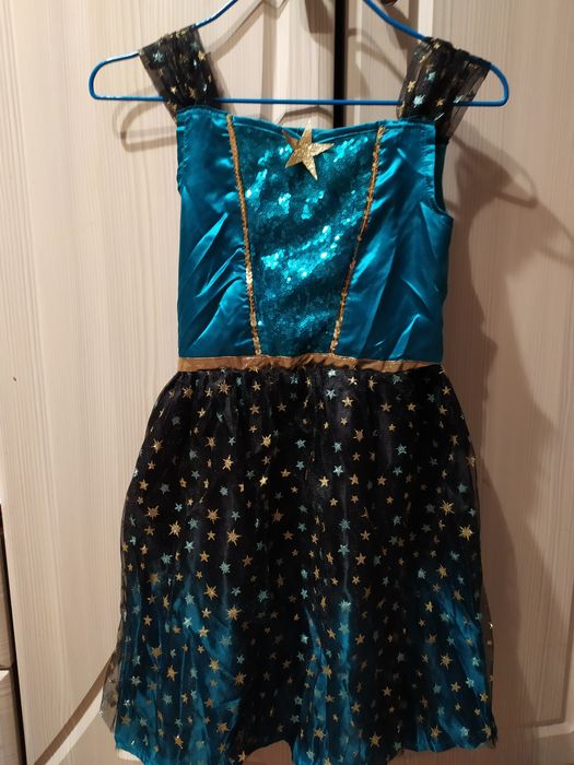 Платье Ведьмочки костюм на Хеллоуин 7-10 лет