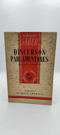 Livro - Ref: CxB - Almeida Garrett - Discursos Parlamentares