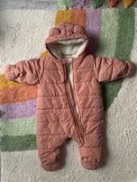 Kombinezon zimowy, H&M, cudowny, cieplutki, r.68