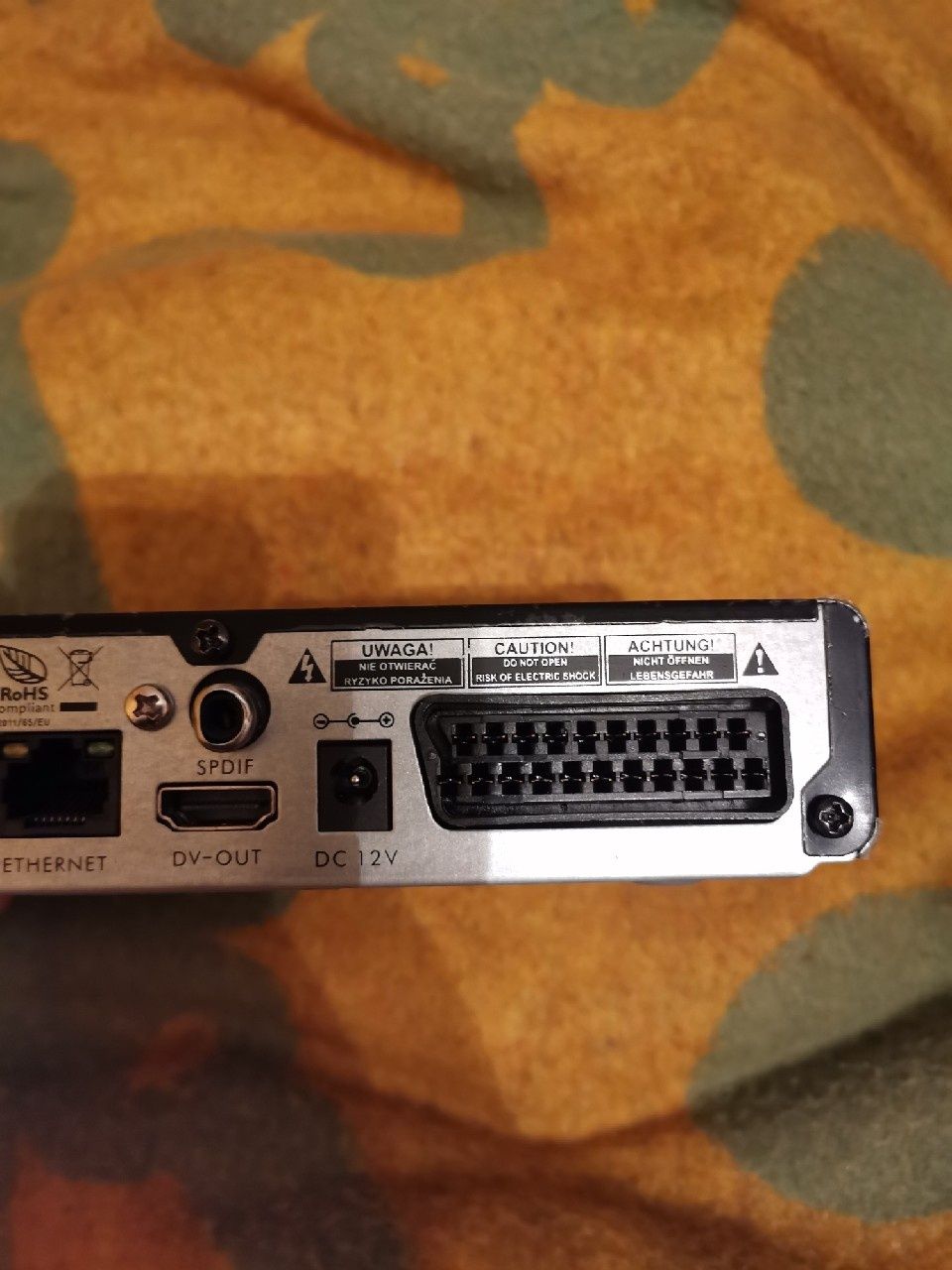 dekoder tuner Ferguson Ariva T760i w technologii DVB-T2 H.265 HEVC