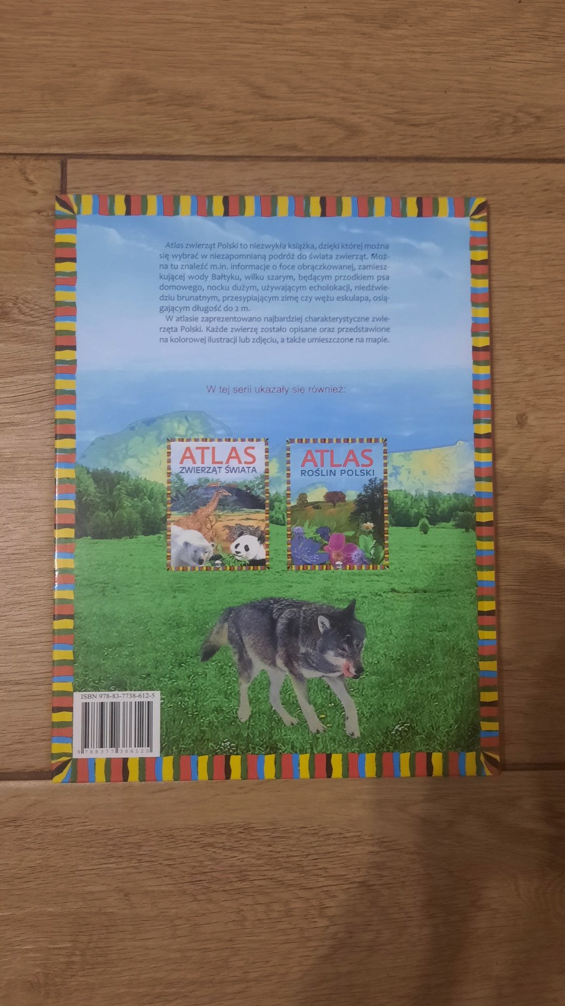 Atlas zwierząt Polski. Książka dla dzieci.
