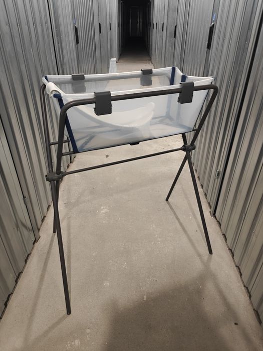 Wanienka Stokke Flexi Bath z wkładką - granatowa