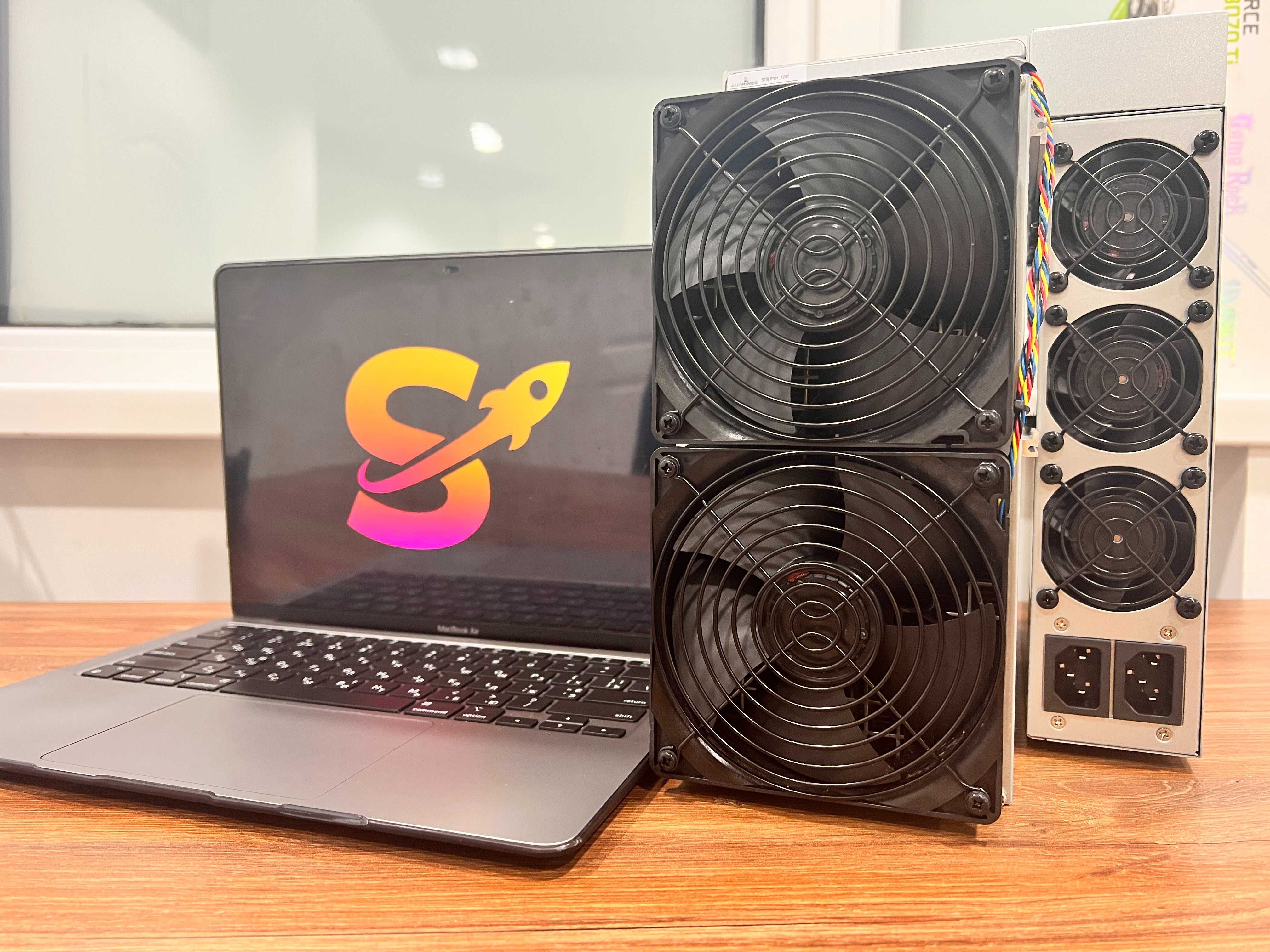 Б/в Майнери Asic Bitmain Antminer S19j Pro+ 117 Th 3400Вт Наявність