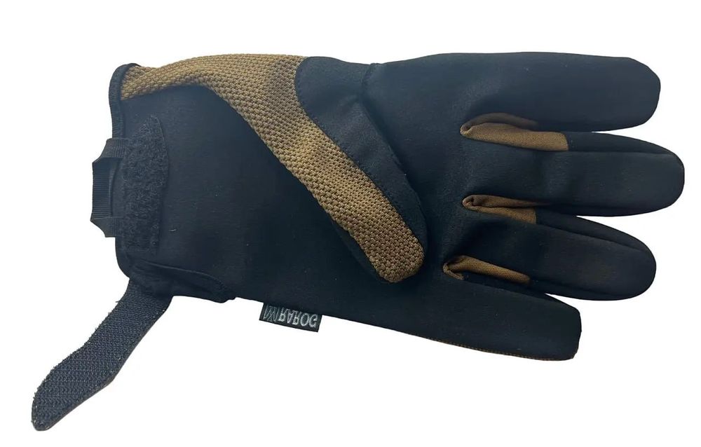 Рукавиці тактичні ЗСУ Коричнево-чорні. Всі розміри.