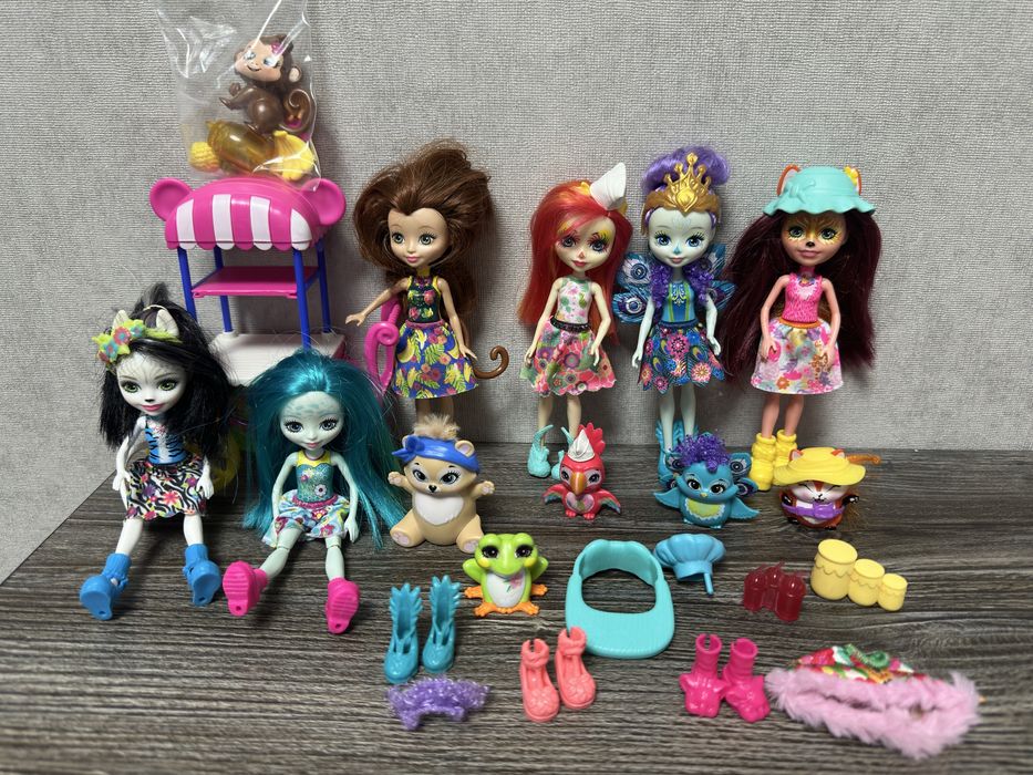 Лот ляльок enchantimals