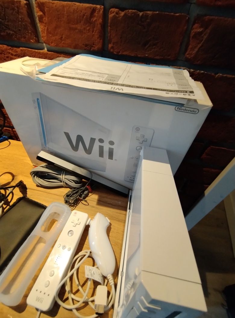 Nintendo Wii NTSC-J przerobiona BOX 250GB super stan