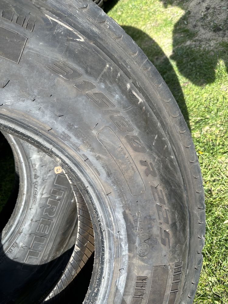 Колеса шини 315 80r22.5 Pirelli руль