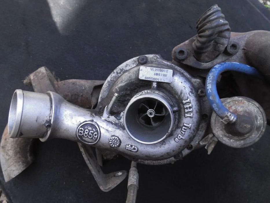 FIAT PUNTO II 1.9JTD TURBO TURBOSPRĘŻARKA 46556011 KOLEKTOR 46530749