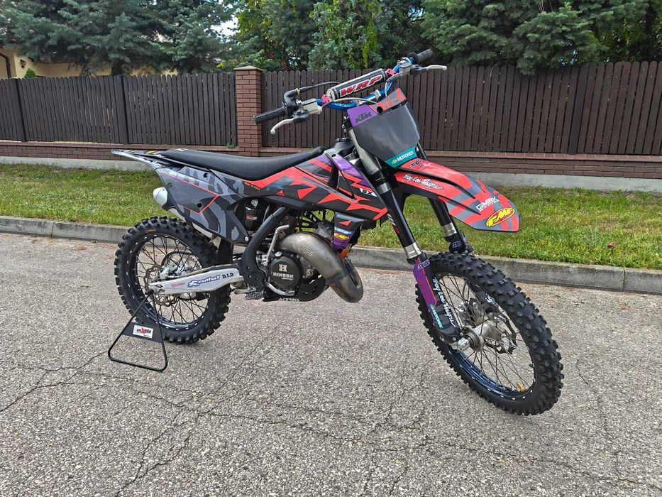 KTM SX 125 Grizzly tuning HGS WRP 127 motogodzin