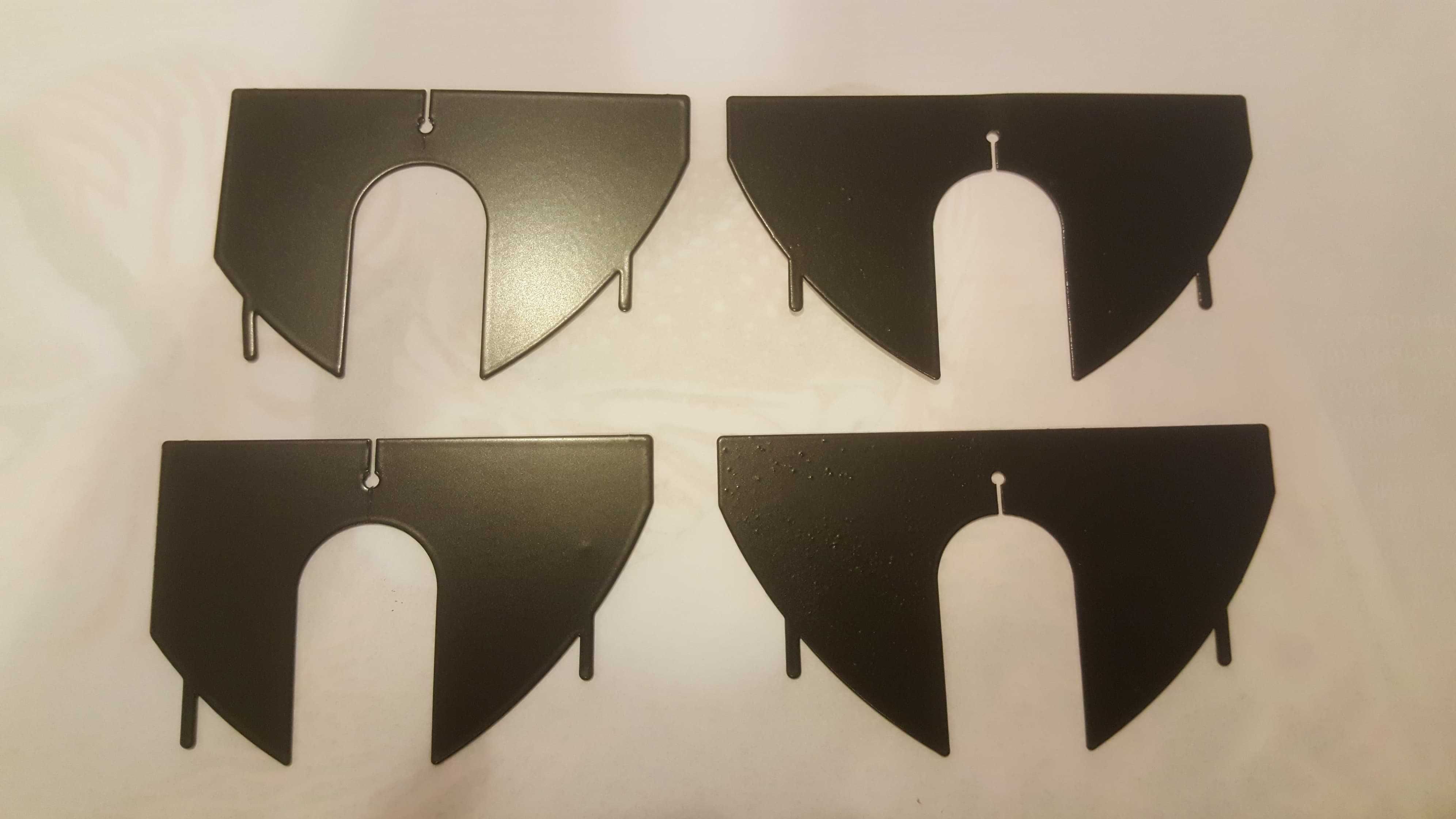 BLACK HELLA - krzyże do lamp BMW e30, e32, e34, e36, e46, e38, e39,e21