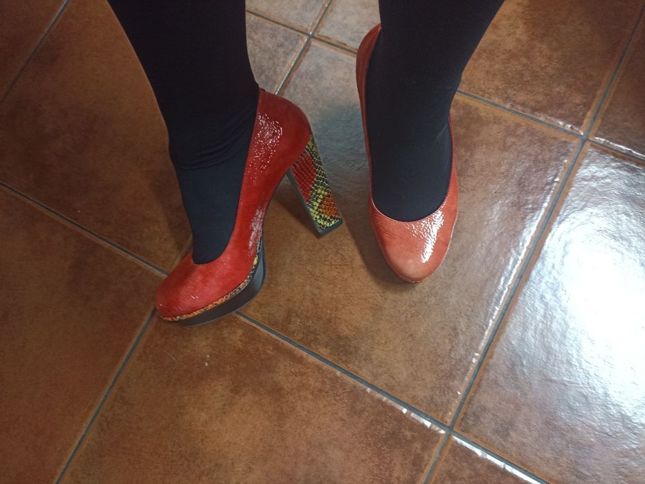 Sapatos Ana Sousa Salto Alto, tamanho 38 NOVOS