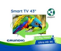 Smart  TV LED 43" UHD 4K Google TV Grundig