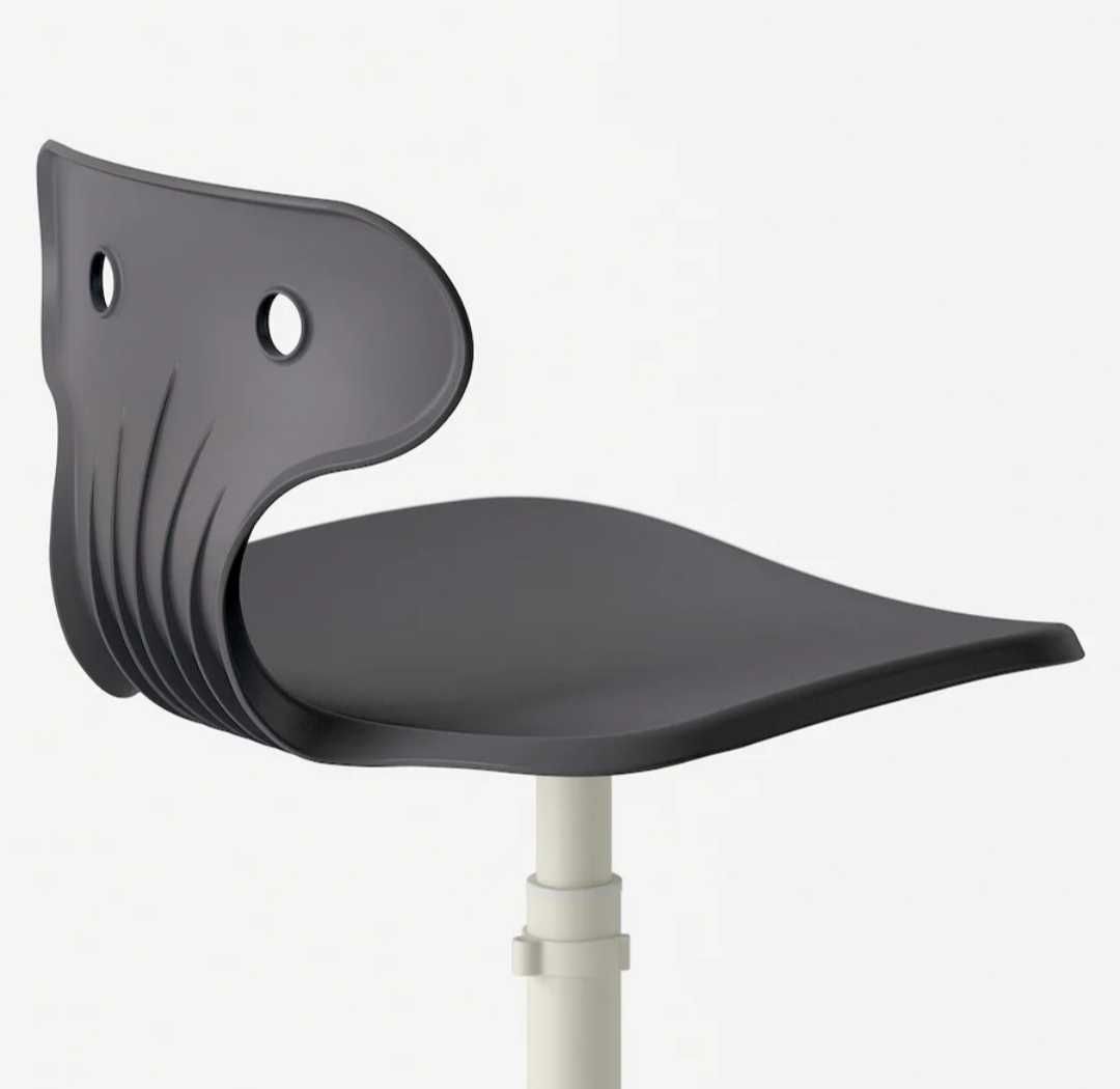 Krzesło biurkowe Ikea Molte szary