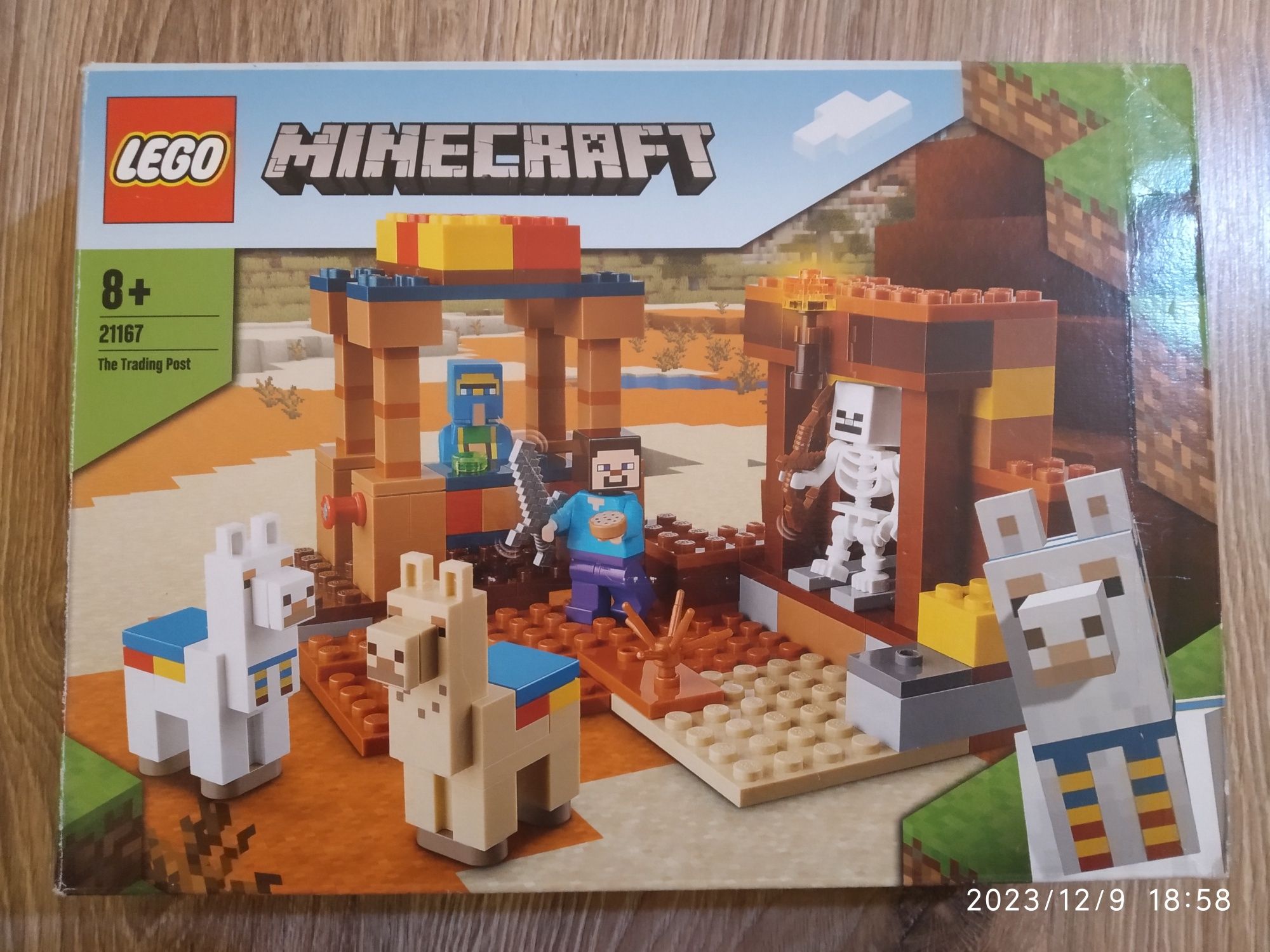 LEGO Minecraft 21167 punkt handlowy