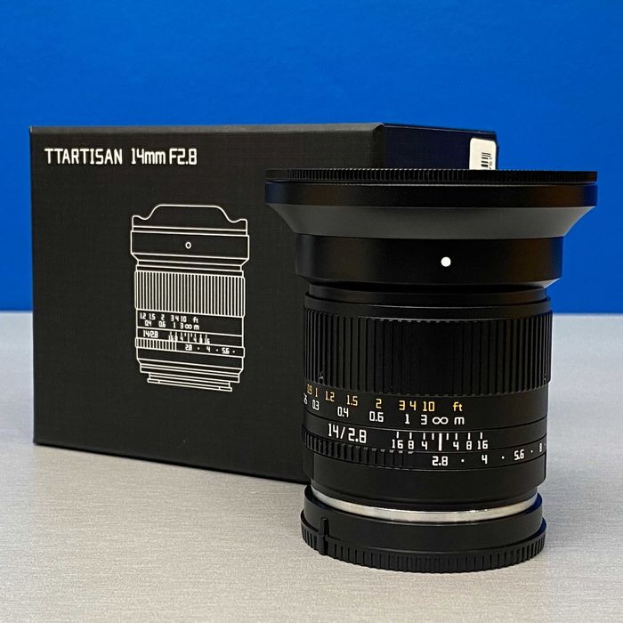 TTArtisan 14mm f/2.8 ASPH | Sony FE | NOVA | 3 ANOS DE GARANTIA