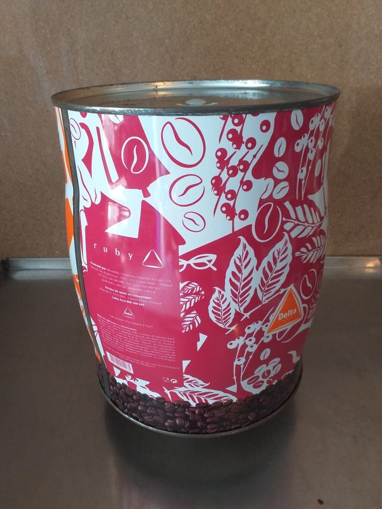 Lata de café Delta, lote Ruby