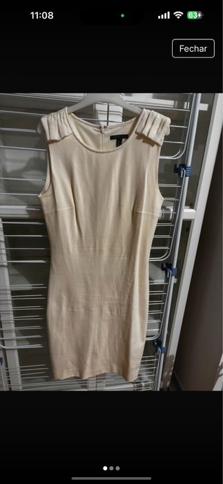 Vestido Bege Mango