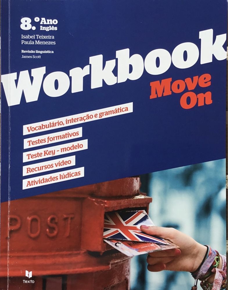 Caderno de atividades de Inglês Move on 8° ano