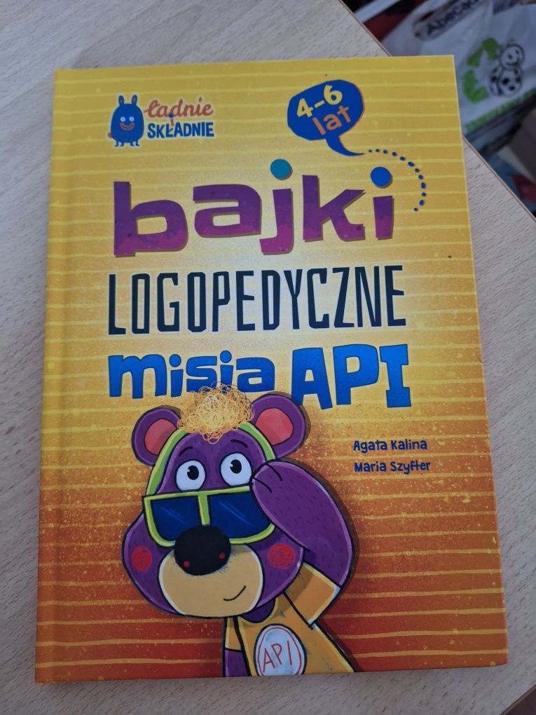 Bajki logopedyczne misia api