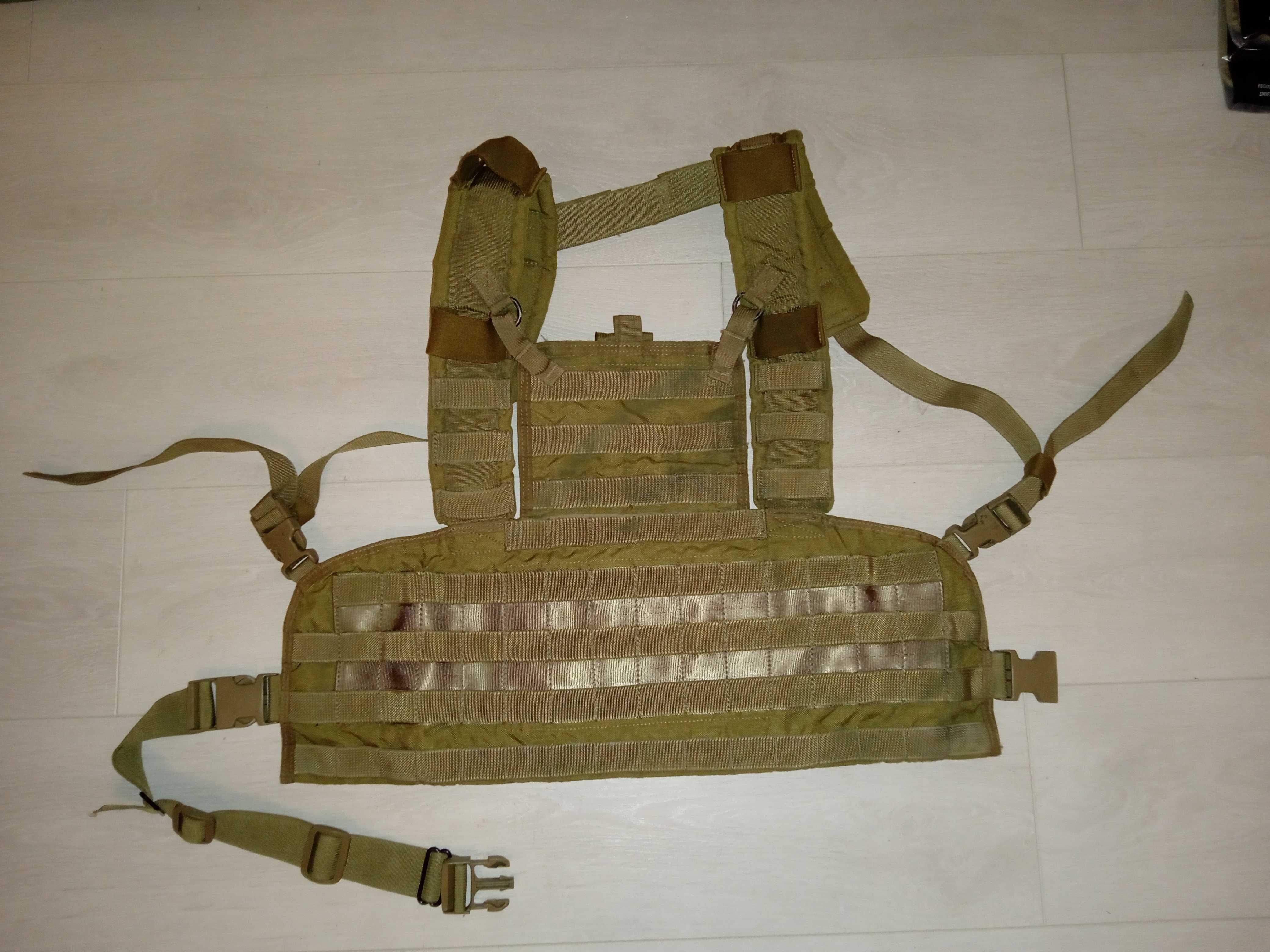 Kamizelka RRV Chest Rig Plate Carrier Rodezyjka Eagle SLFCS MJK Khaki