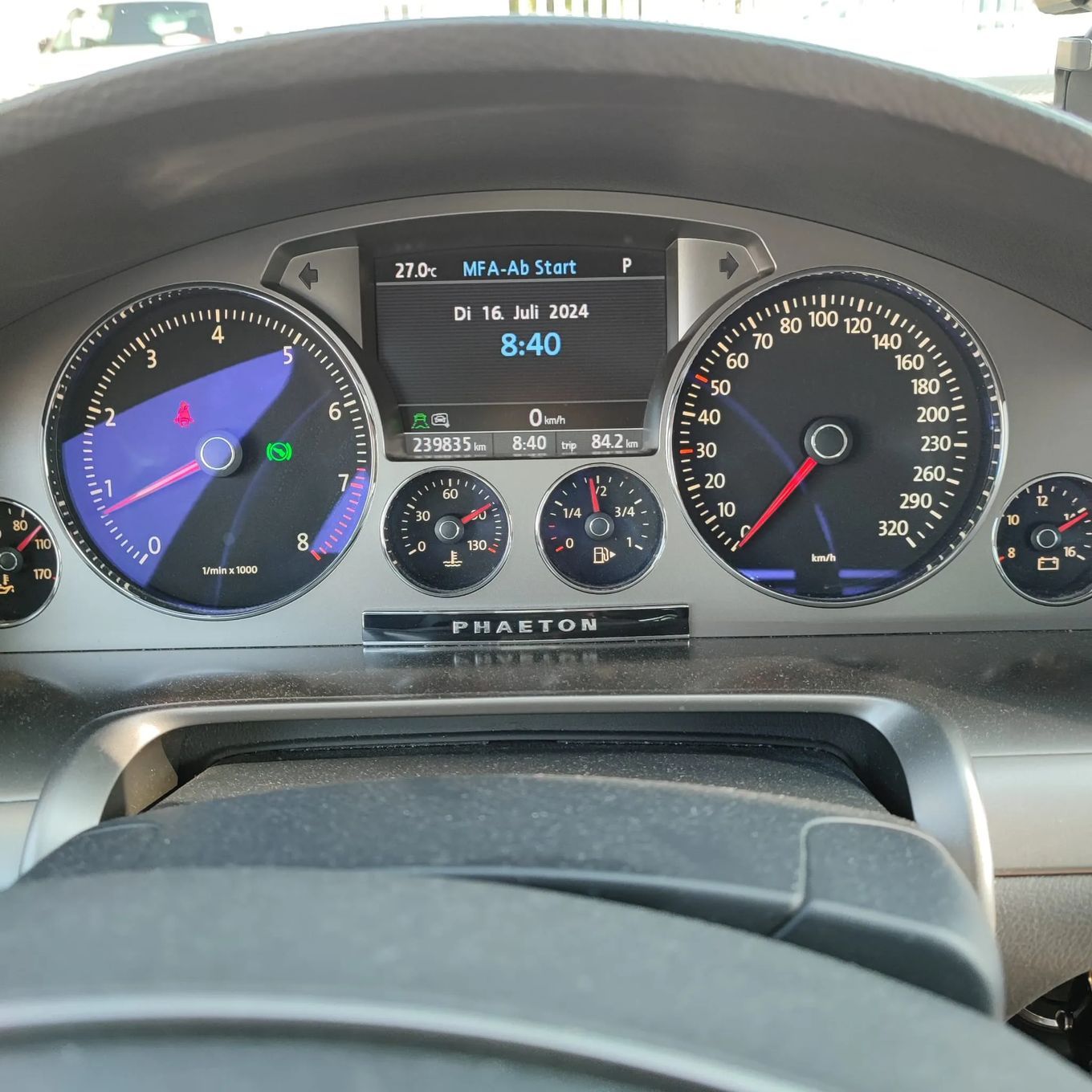 Volkswagen Phaeton Drugi właściciel, stan idealny, benzyna +LPG