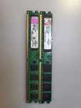 Kingston RAM DDR2 2GB KVR800d2n5k2/2g - 2 x 1gb / PAMIĘĆ