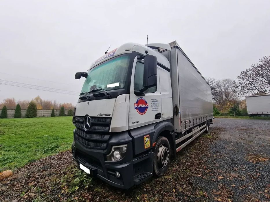 Mercedes-Benz Actros 1835  CESJA LEASINGU Mercedes Actros 1835 firanka 23 palety Solówka 18t