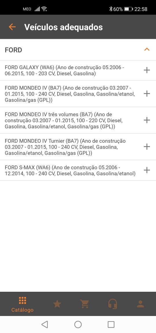 Amortecedore trazeiro Ford Novo.