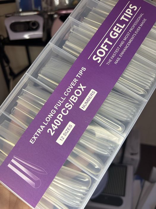 Гелеві тіпси екстра довжина