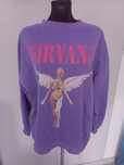 Bluza fioletowa nirwana h&m xs