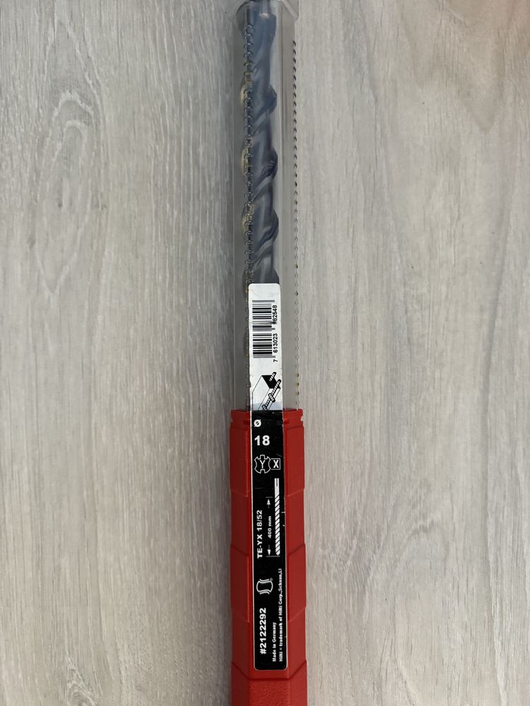 Wiertlo udarowe TE-YX fi 18 Hilti Nowe