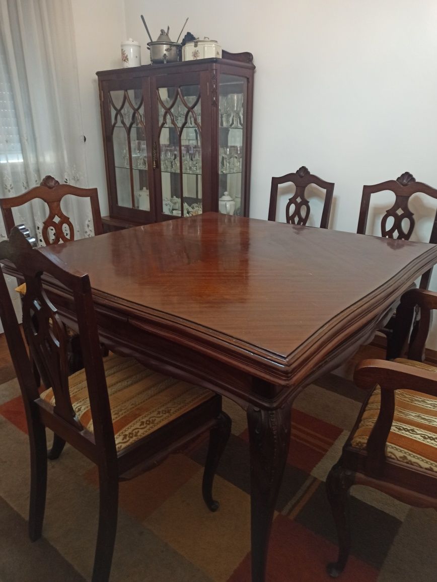 Mesa de jantar+cadeiras