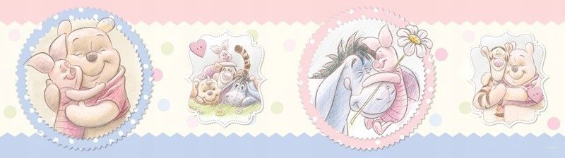 Border Kubuś Puchatek 10cm Disney Pooh pasek dekor