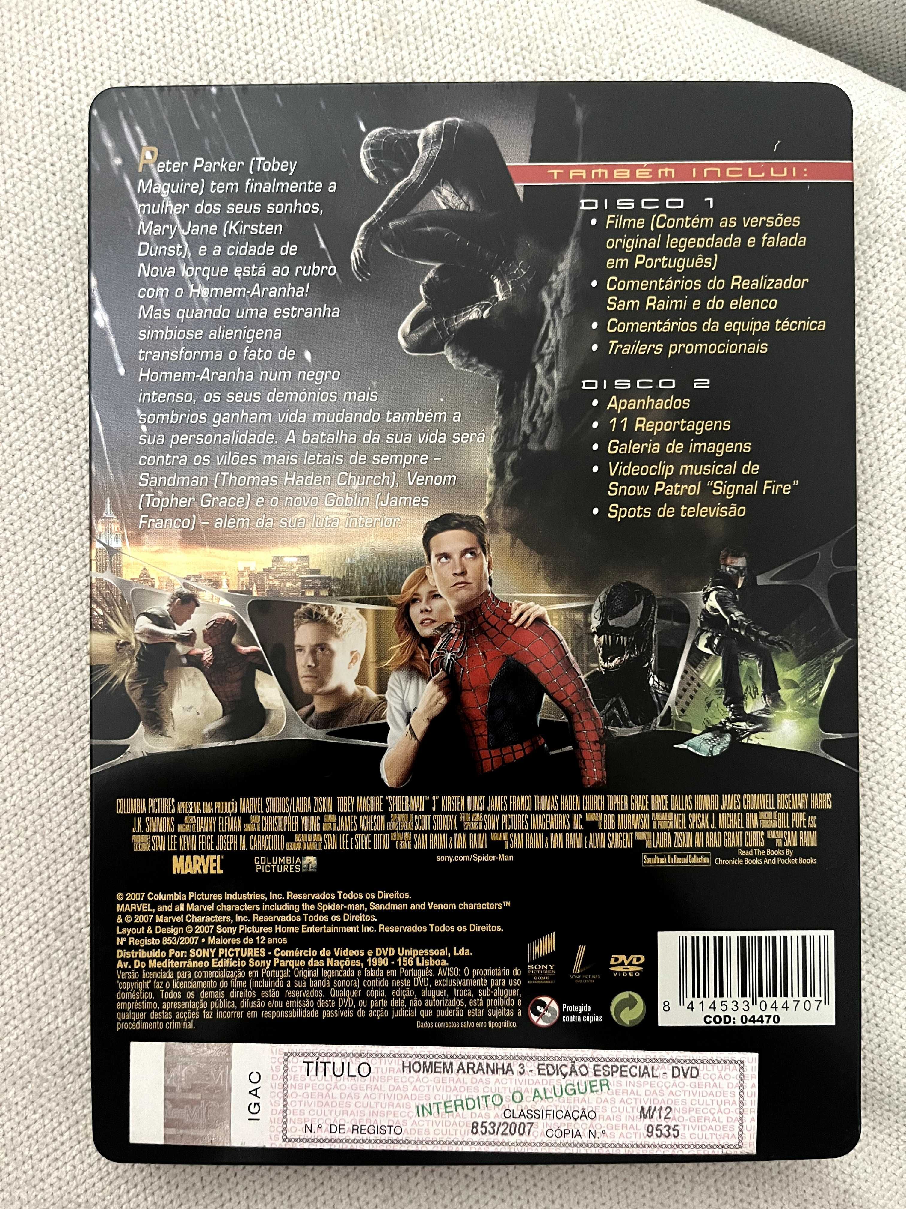 Homem Aranha 3 (DVD - Edição Especial)