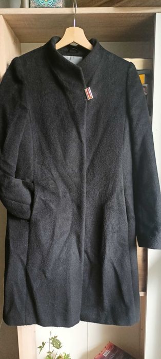 Aryton wełniany zimowy płaszcz S