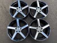 4x felga aluminiowa DOTZ CP5 dark 17"x8" rozstaw 5x112 ET 35