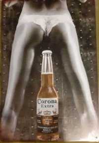 Tablica retro  reklama piwa Corona
