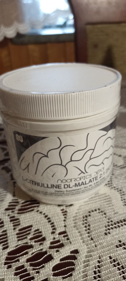 L-Citrulline 2:1 3000mg Nootropics Depot USA ISO Certyfikat 250g