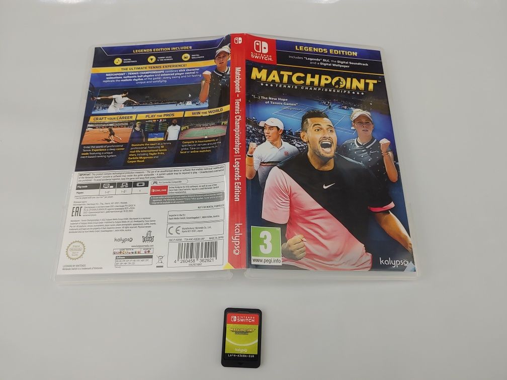 Matchpoint Tennis Championship SWITCH