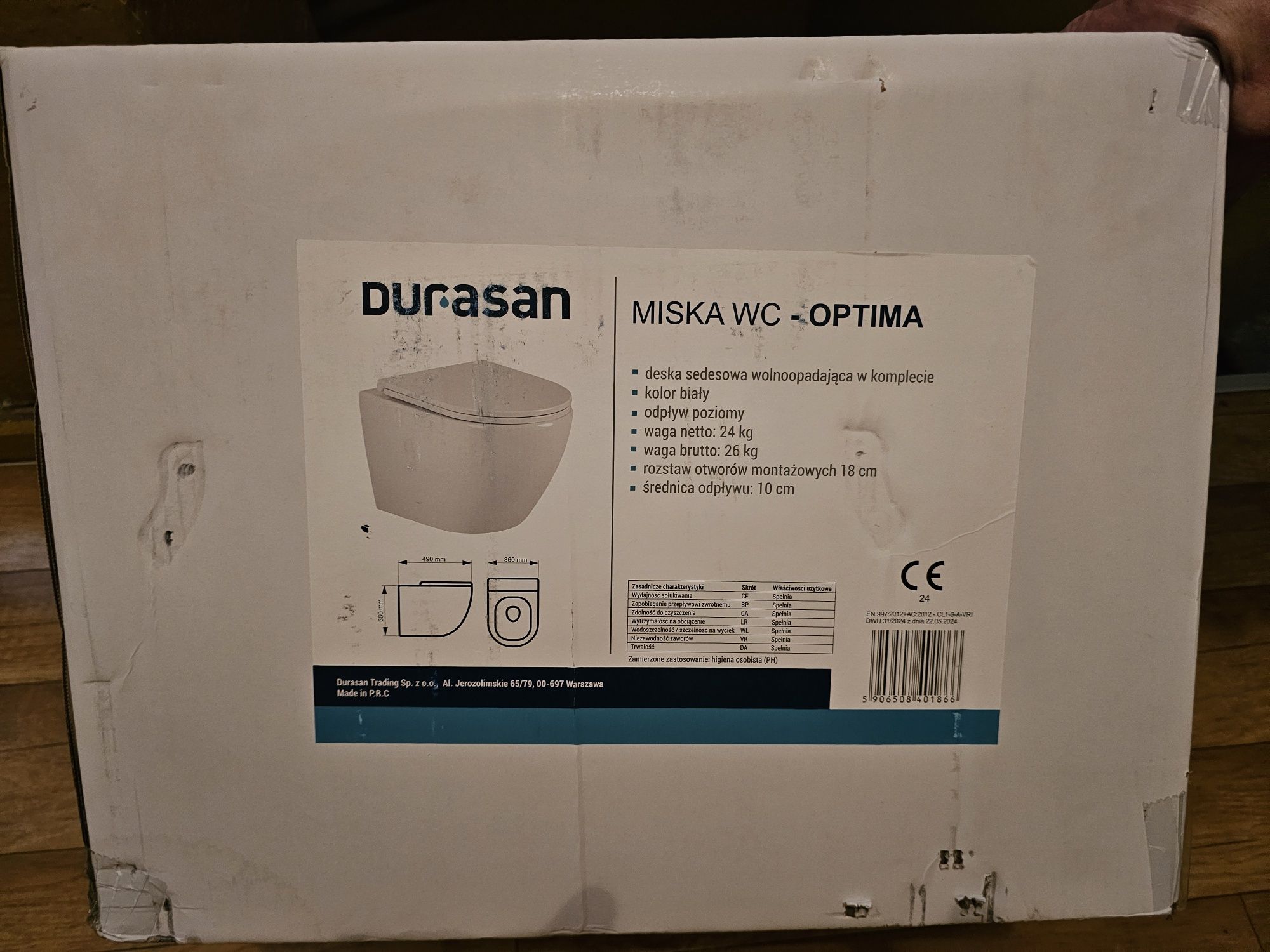 NOWA Misa WC kompletna