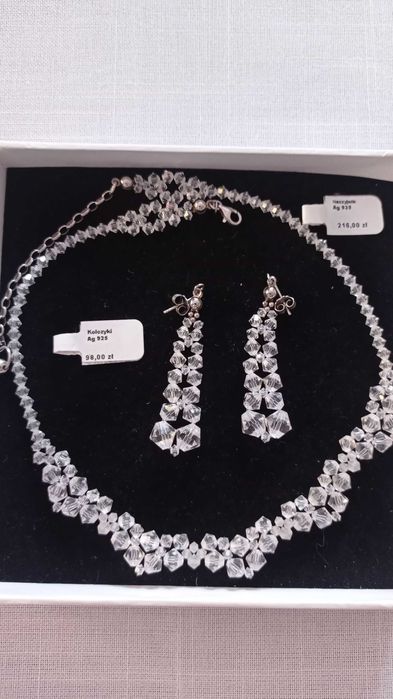 Biżuteria z kamieni swarovski