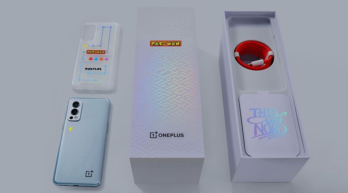Smartphone Edição limitada OnePlus Nord 2 PACMAN edition, 12 GB RAM